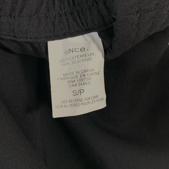 Vince Silk Joggers Black Small - Picture 7 of 7